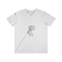 Load image into Gallery viewer, Men&#39;s Fitted V-Neck Short Sleeve Tee
