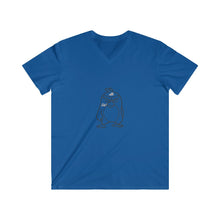 Load image into Gallery viewer, Men&#39;s Fitted V-Neck Short Sleeve Tee
