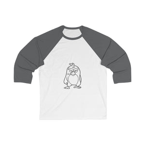 Unisex 3/4 Sleeve Baseball Tee