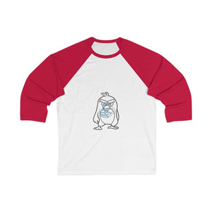 Unisex 3/4 Sleeve Baseball Tee