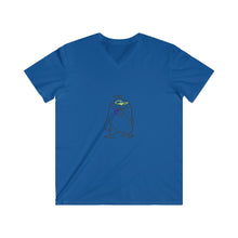 Load image into Gallery viewer, Men&#39;s Fitted V-Neck Short Sleeve Tee
