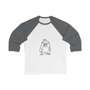 Unisex 3/4 Sleeve Baseball Tee