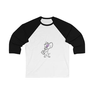 Unisex 3/4 Sleeve Baseball Tee