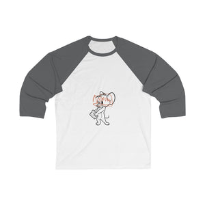 Unisex 3/4 Sleeve Baseball Tee