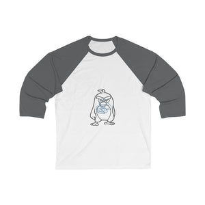 Unisex 3/4 Sleeve Baseball Tee