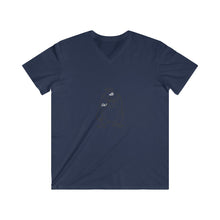 Load image into Gallery viewer, Men&#39;s Fitted V-Neck Short Sleeve Tee
