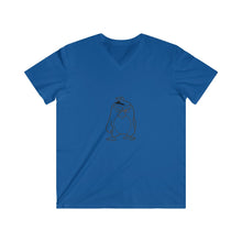 Load image into Gallery viewer, Men&#39;s Fitted V-Neck Short Sleeve Tee
