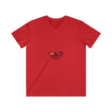 Load image into Gallery viewer, Men&#39;s Fitted V-Neck Short Sleeve Tee
