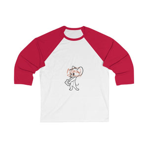 Unisex 3/4 Sleeve Baseball Tee