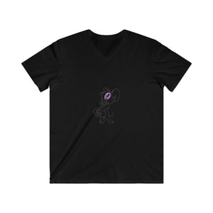 Men's Fitted V-Neck Short Sleeve Tee