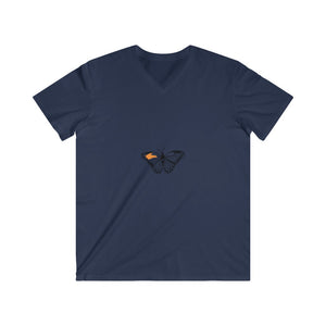 Men's Fitted V-Neck Short Sleeve Tee