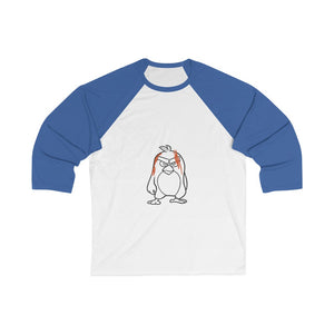 Unisex 3/4 Sleeve Baseball Tee