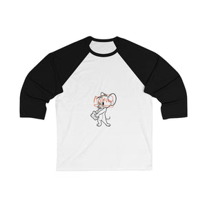Unisex 3/4 Sleeve Baseball Tee