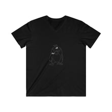 Load image into Gallery viewer, Men&#39;s Fitted V-Neck Short Sleeve Tee
