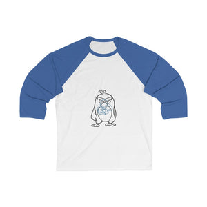 Unisex 3/4 Sleeve Baseball Tee