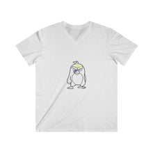 Load image into Gallery viewer, Men&#39;s Fitted V-Neck Short Sleeve Tee
