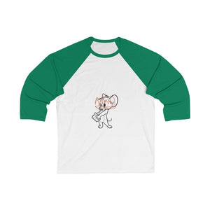 Unisex 3/4 Sleeve Baseball Tee