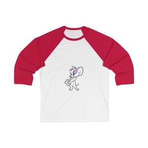 Unisex 3/4 Sleeve Baseball Tee