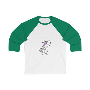 Unisex 3/4 Sleeve Baseball Tee