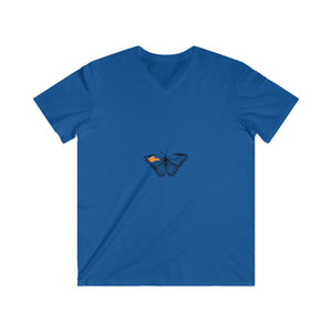 Men's Fitted V-Neck Short Sleeve Tee
